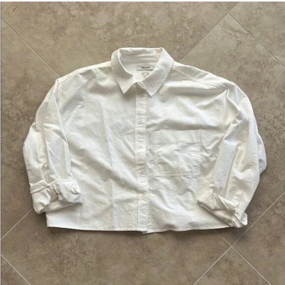 Madewell Straight-Hem Shirt - Picture 7 of 8